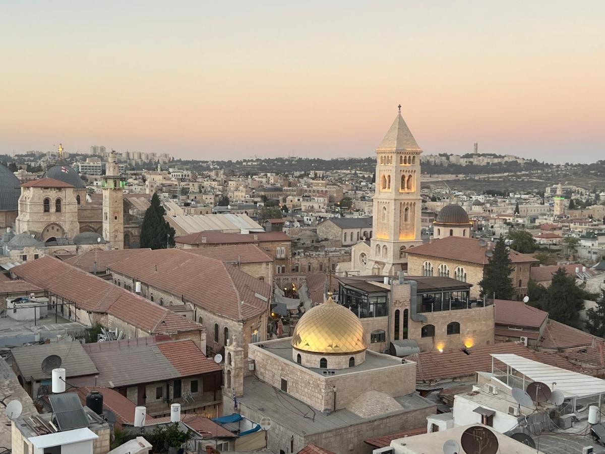 Very Nice Apartment With View Of All The Old City Jerusalem Eksteriør bilde